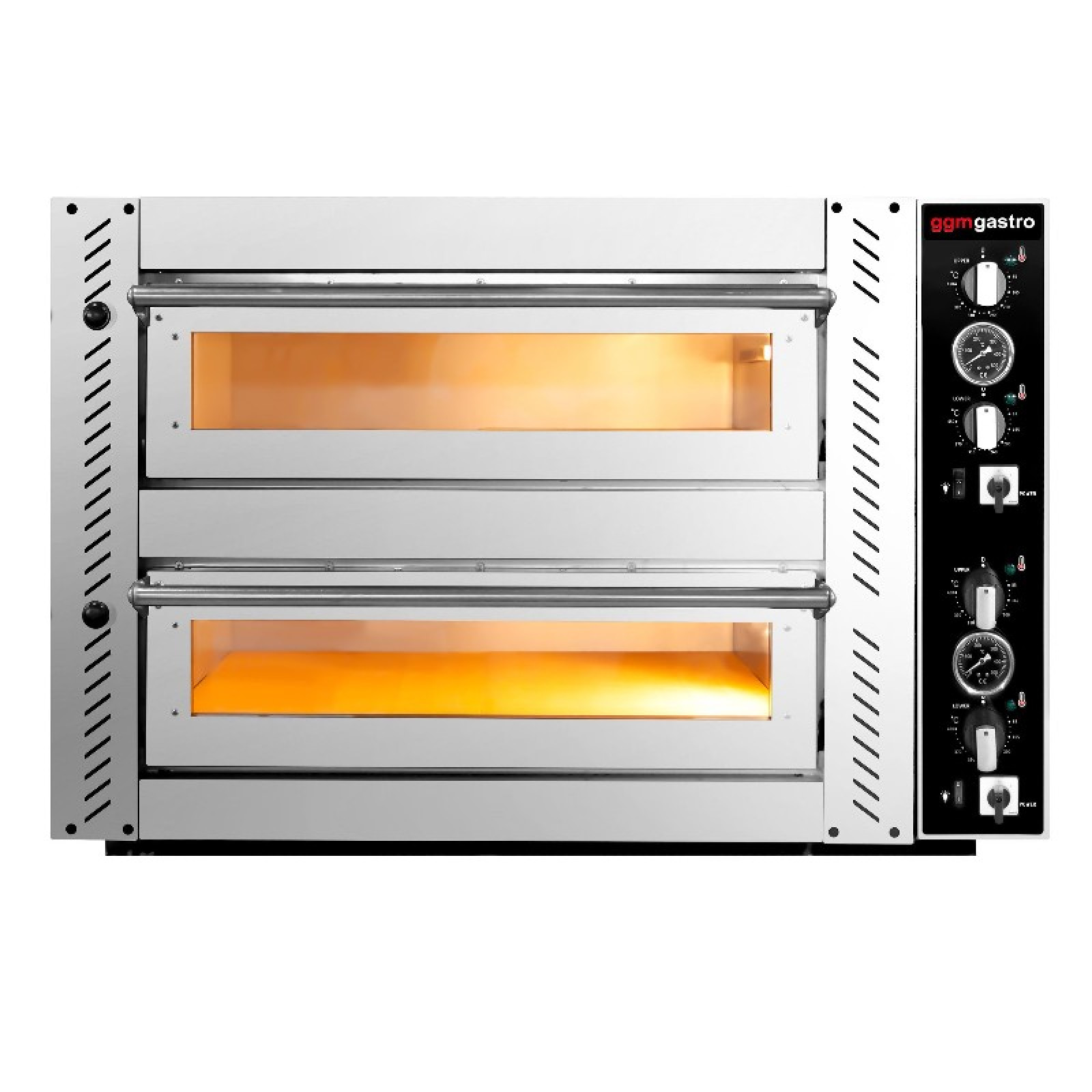 Піч для піци 4+4x30 см GGM Gastro POE4430