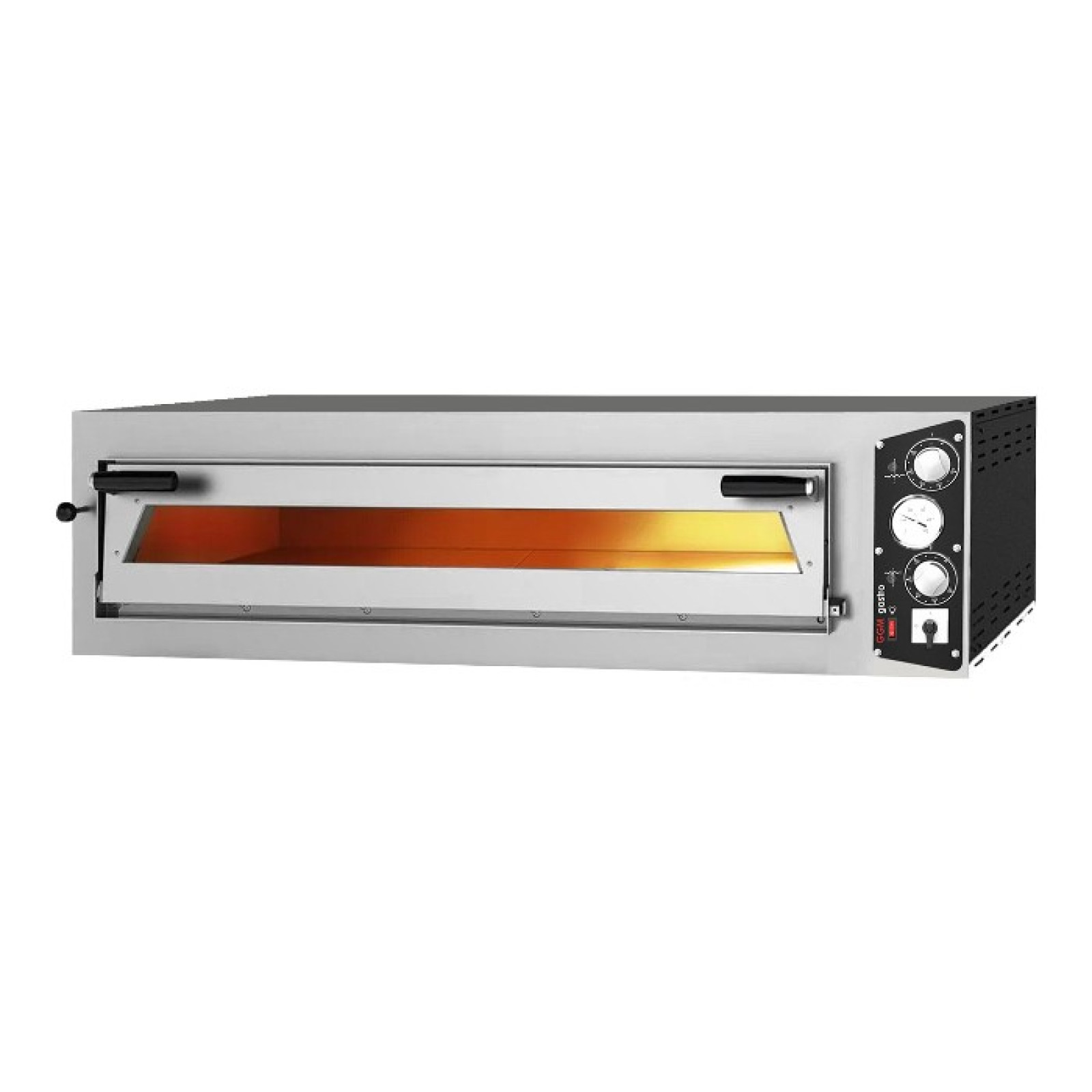 Піч для піци, 6 х 35 см, 1 камера GGM Gastro PEP66B - 2