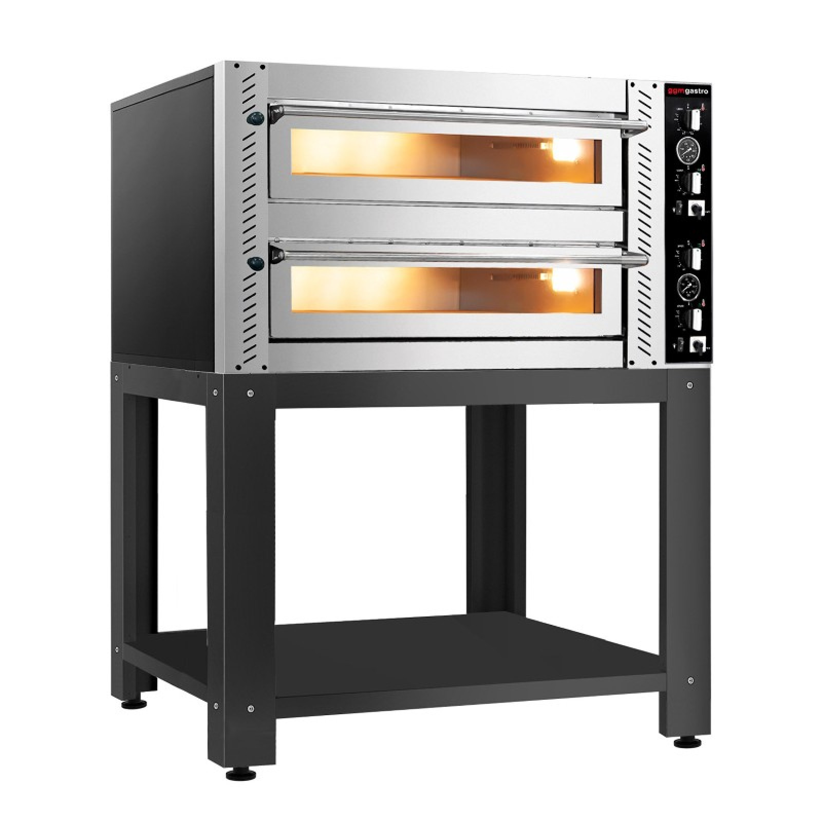 Піч для піци 6 + 6 x 30 см GGM Gastro POE6630#UGPOE630