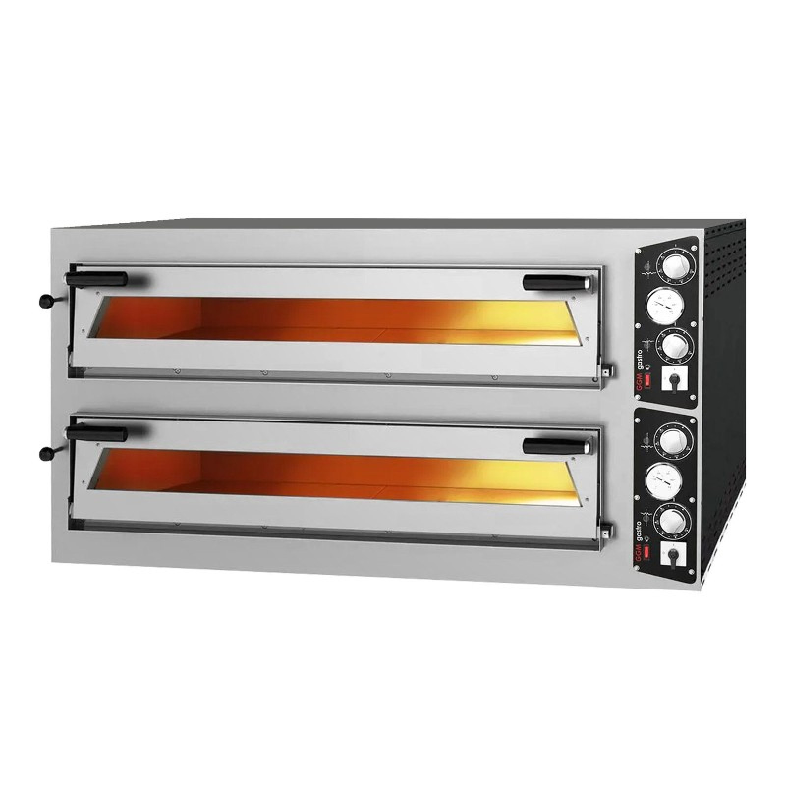 Піч для піци 6+6 x 35 см GGM Gastro PDP66BTC-N