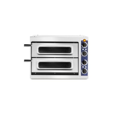 Печь для пиццы Basic 2/40 VETRO 568x500x(H)430, 230V/2400W