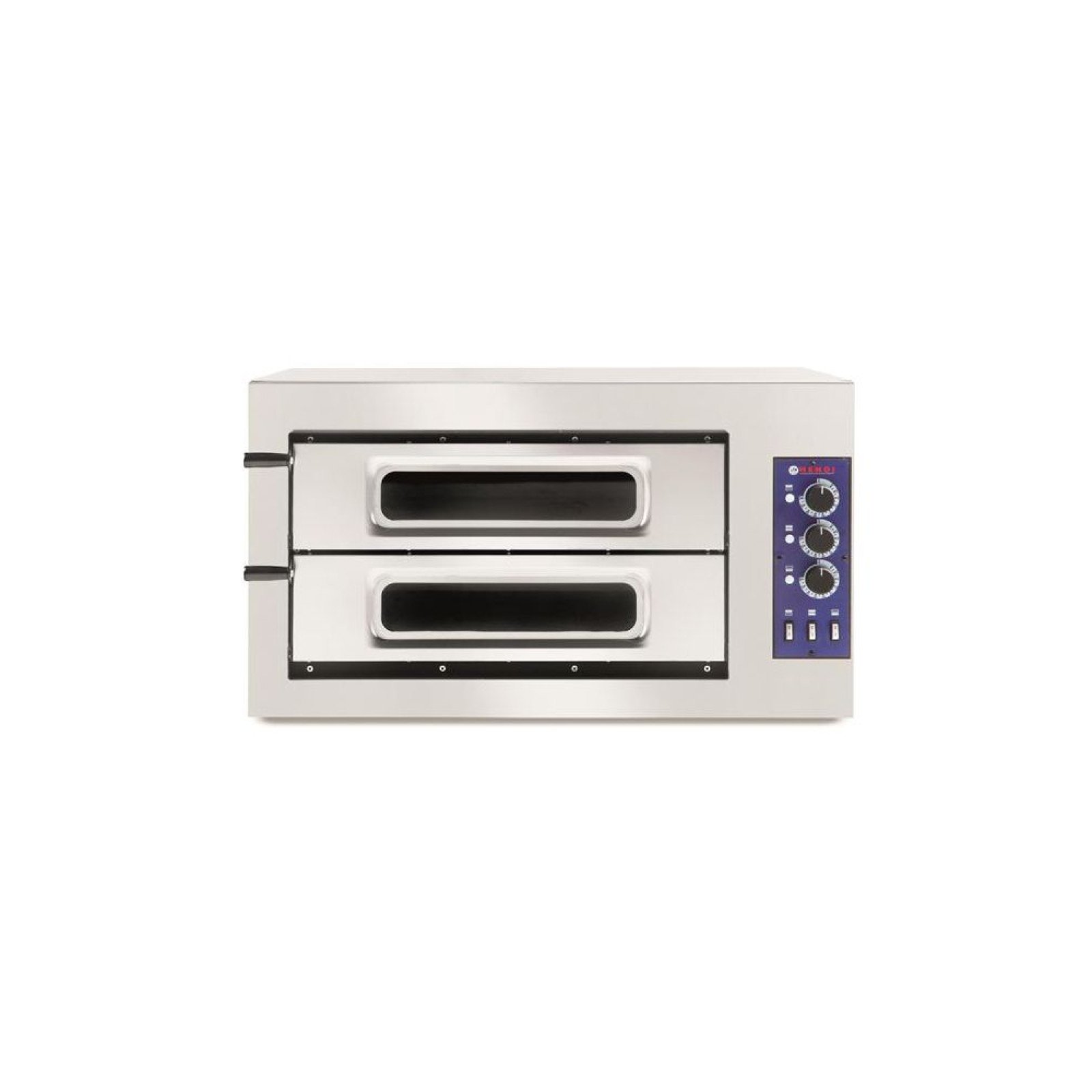 Піч для піци Basic 2/50 VETRO, 915x690x(H)530 мм, 400В/7500Вт