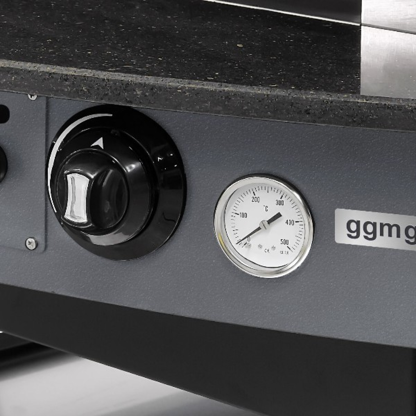 Печь для пиццы газовая, 9 х 25 см, 1 камера GGM Gastro GPOE150A - 3