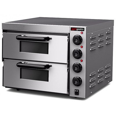 Печь для пиццы GGM Gastro PDKG20 (4+4x20cm)