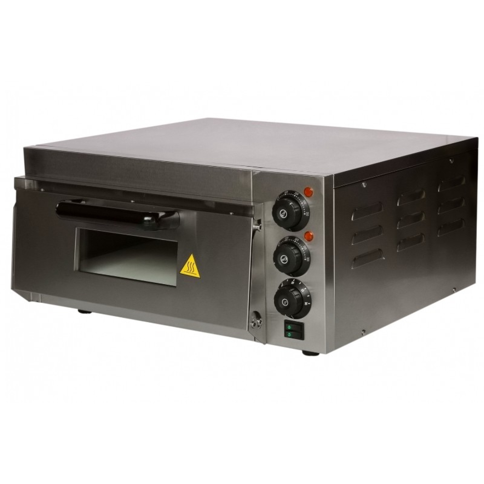 Печь для пиццы Rauder BRP-4x20S камера нержавеющая сталь