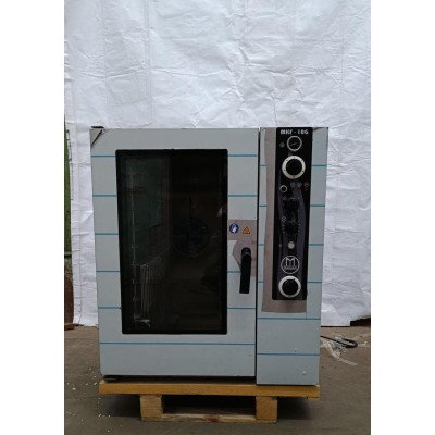 Піч конвекційна газова з парозволоженням 10 листів MAKSAN MKF-10G