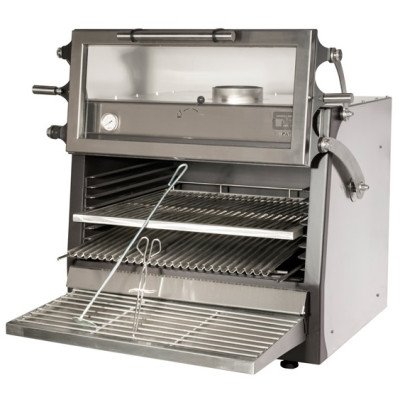 Печь на древесном угле Pira 90 LUX INOX ED