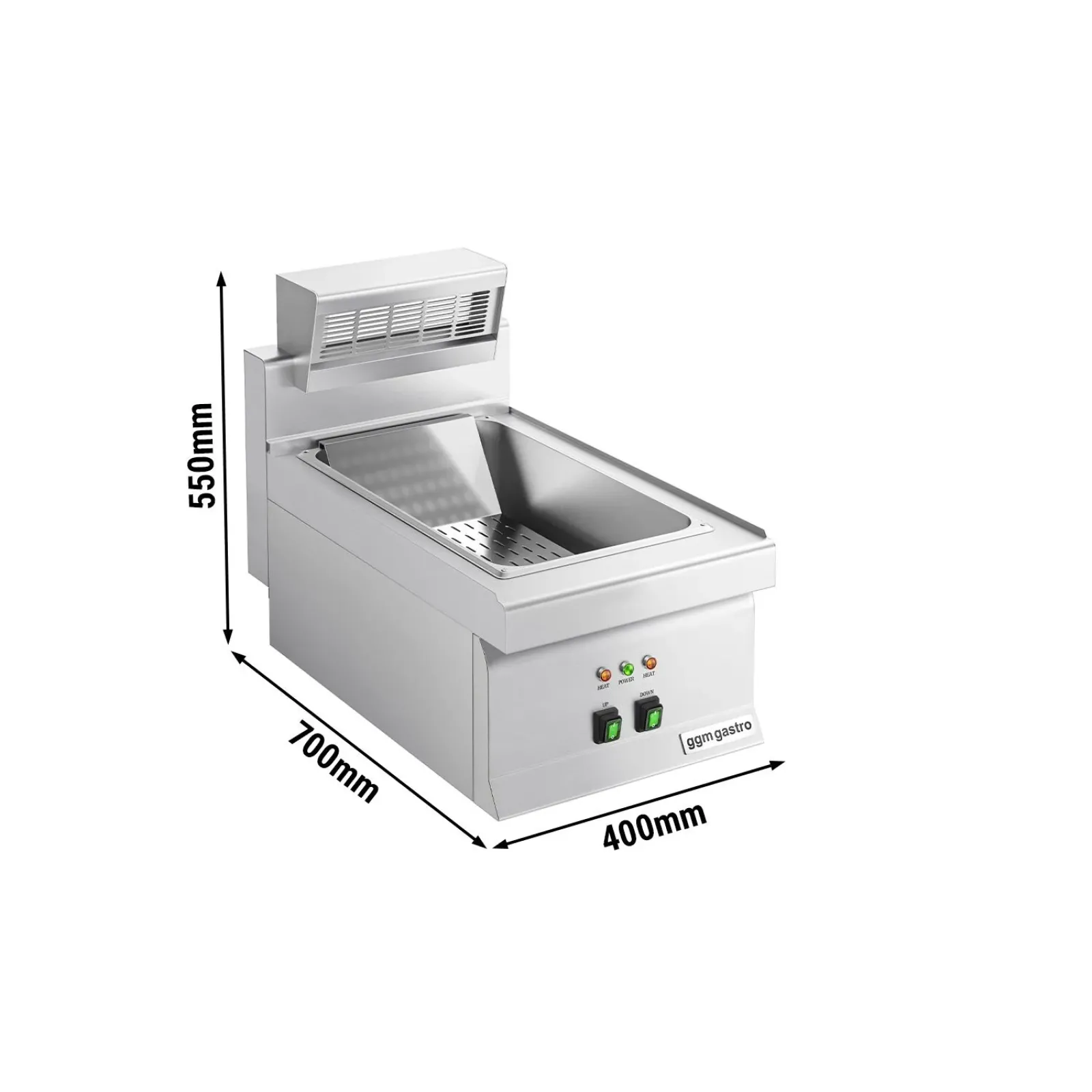 Підігрівач для картоплі фрі GGM-Gastro FWK400-EN - 2