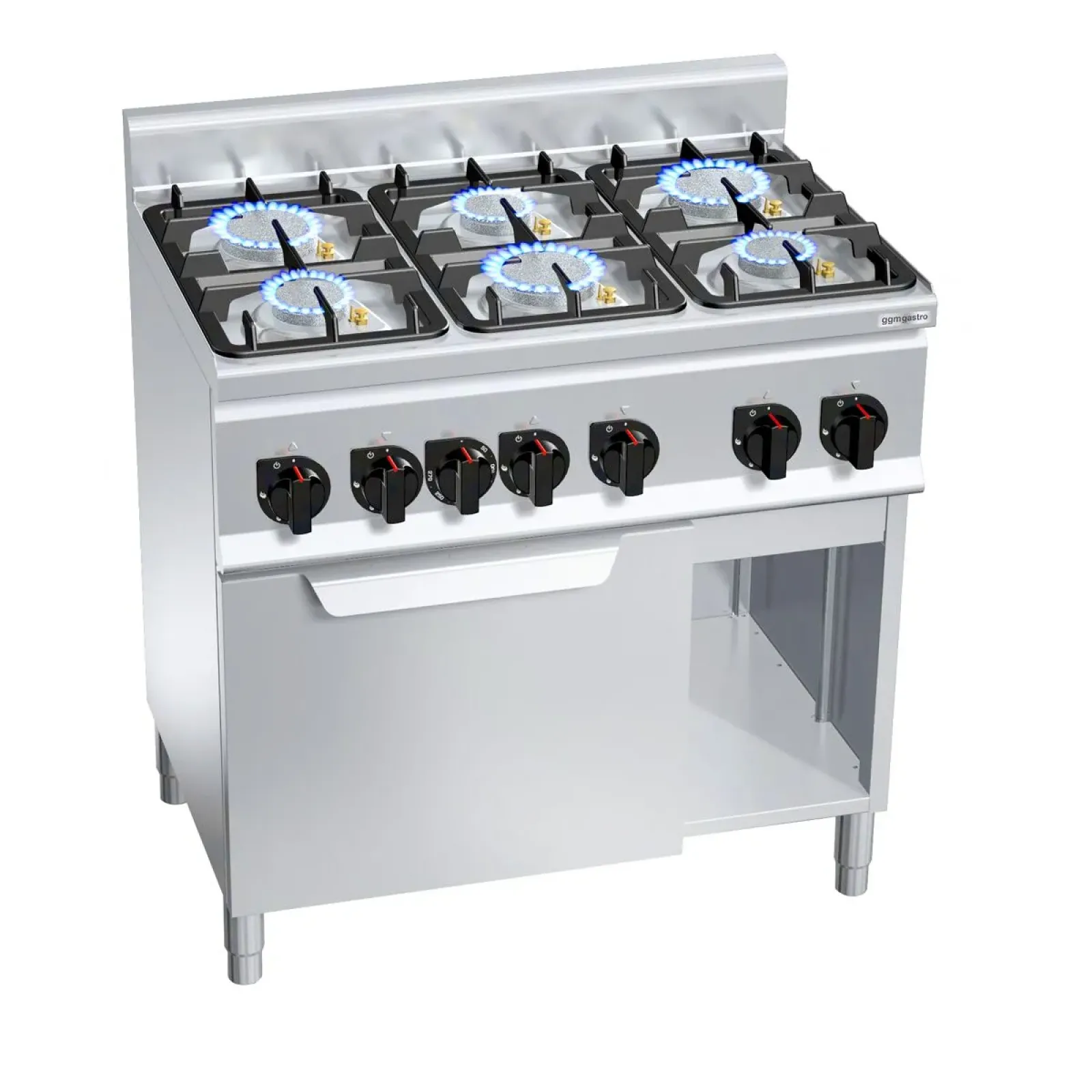 Підлогова плита газова GGM-Gastro GHB969P GB4