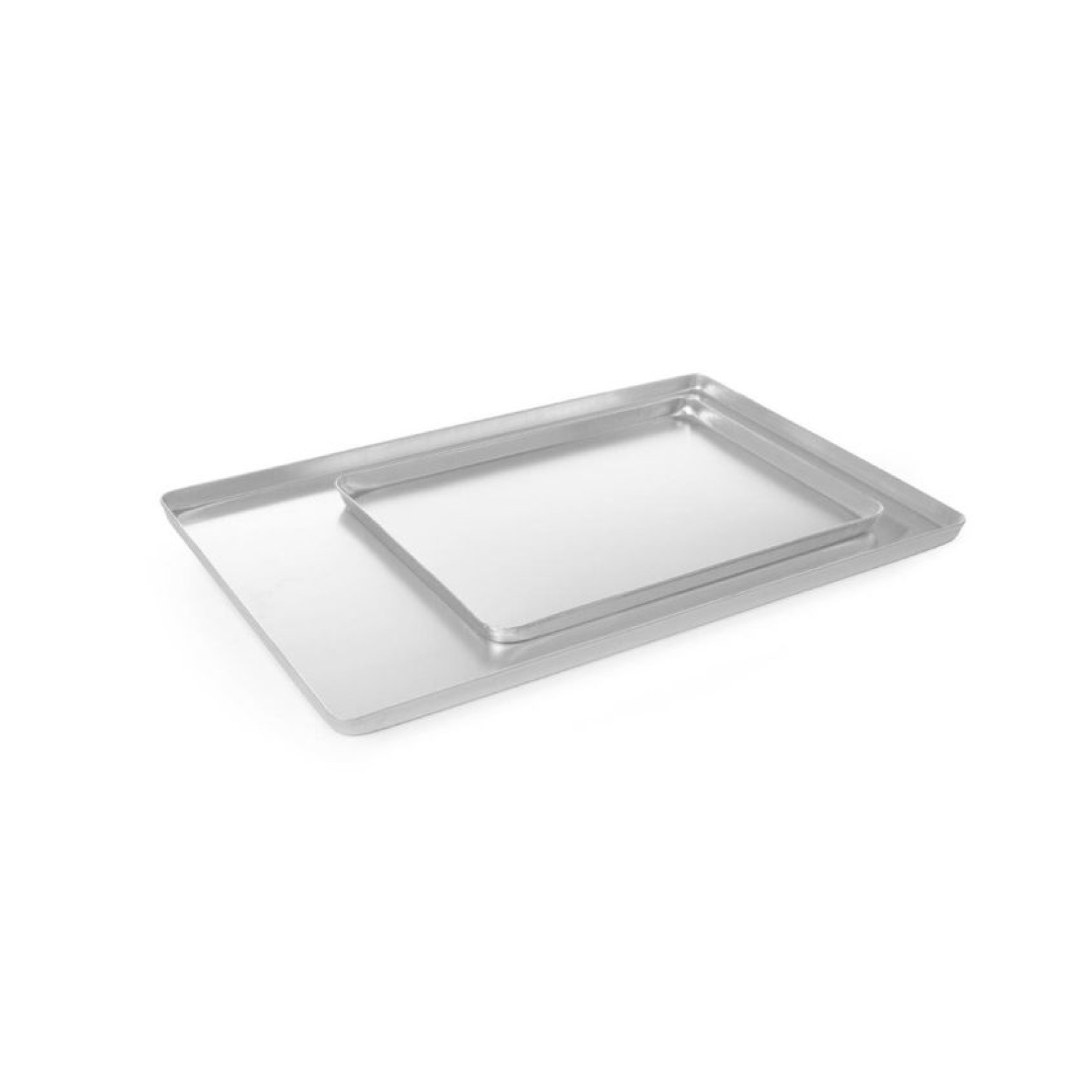 Піднос кондитерський - срібний, 300x200x(H)20 мм 808467 Hendi Aluminium