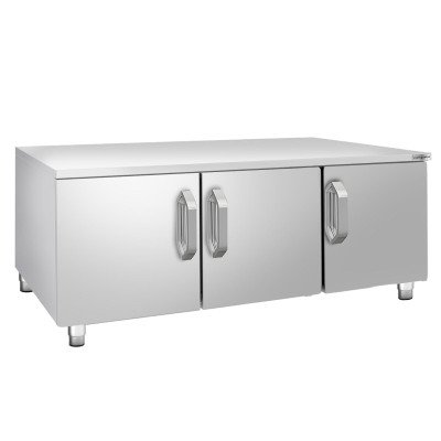 Подставка 1,2 м - 3 с дверцей GGM Gastro UBK126-E