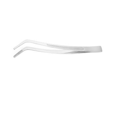 Пінцет вигнутий з профільованою ручкою, HENDI, (L)240mm 680186 Hendi 18/0 Stainless steel