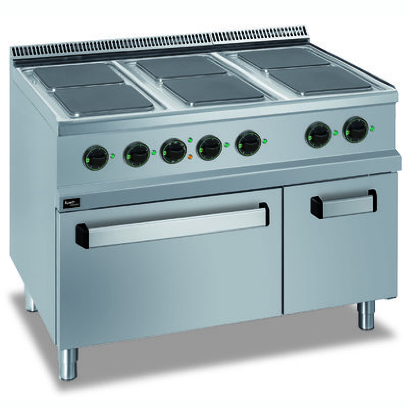 ПЛИТА APACH  APRE-117FE  6-ТИ КОНФОРОЧНА (PRO) З ДУХОВКОЮ