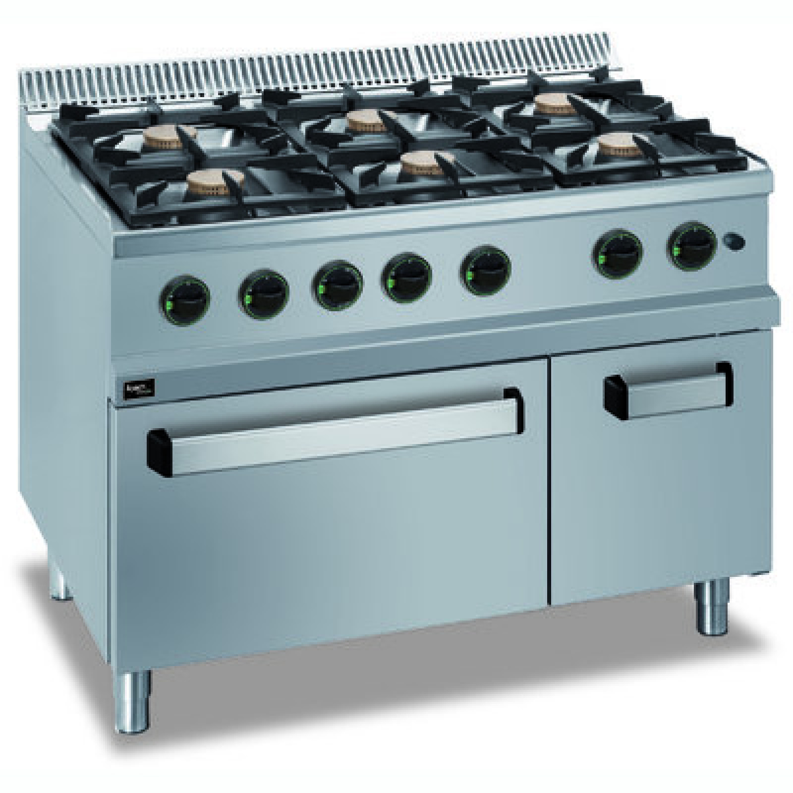 ПЛИТА APACH APRG-117FG/PL 6-ТИ КОНФОРОЧНА ГАЗОВА З ДУХ.