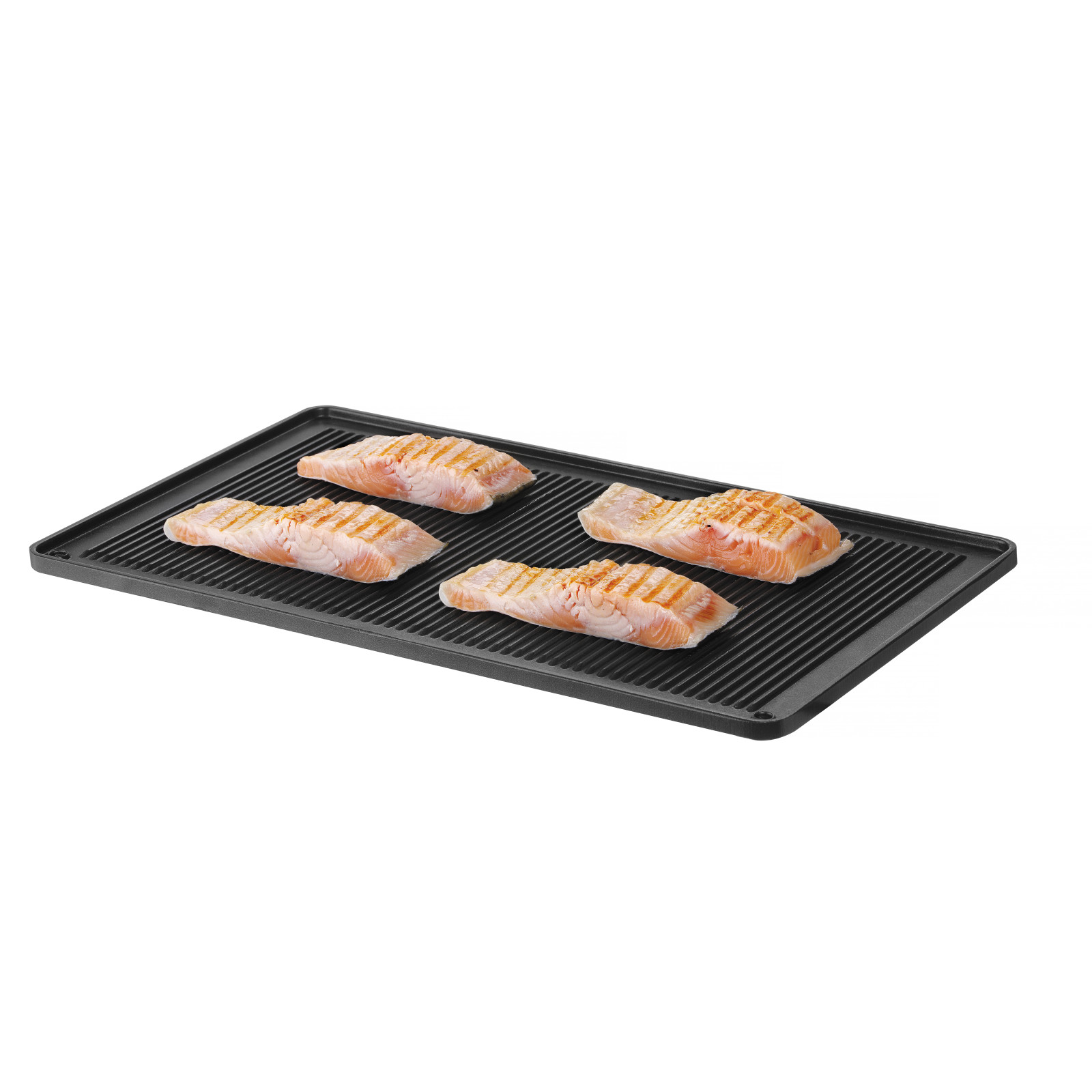 Плита для гриля, ребриста CONVECTOMAT GRILLPLATE, GN 1/1, 530x325x(H)15мм 808825 Hendi Aluminium