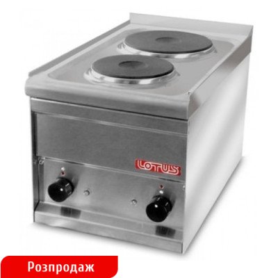 Плита електрична PC-1EM 2-x конфорна