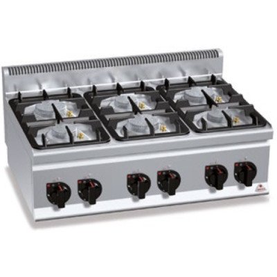Плита газова Bertos G6F6BPW
