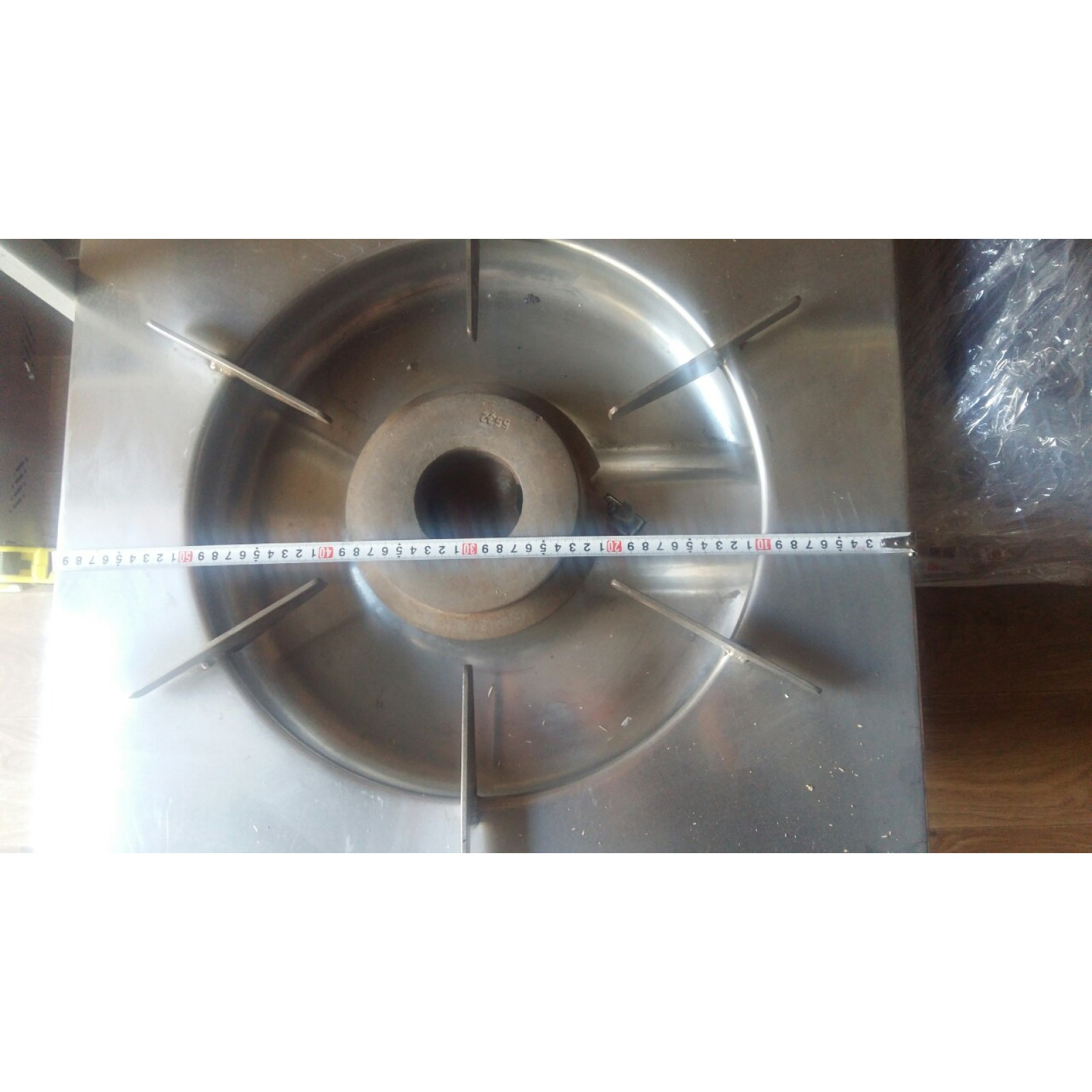 Плита газова професійна 1-конфоркова Vektor HAAS+SOHN (Німеччина) - 1