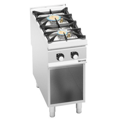 Плита газова з 2 конфорками GGM Gastro GHB499