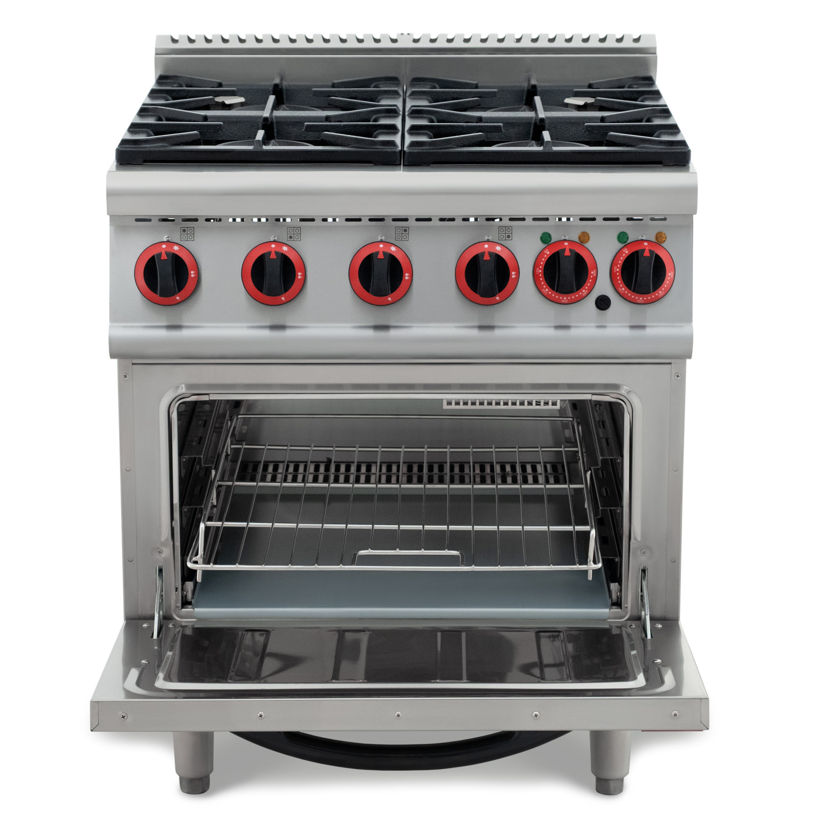Плита газовая с электрической духовкой GoodFood GP4AFLNG - 2