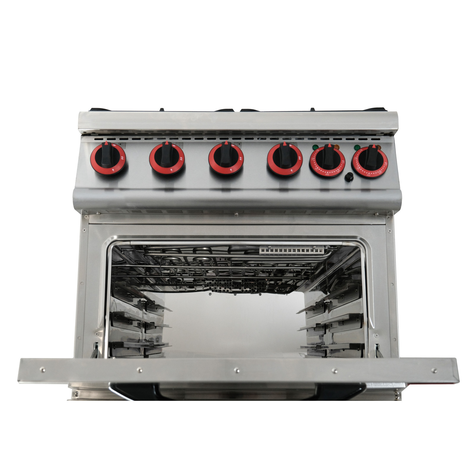 Плита газовая с электрической духовкой GoodFood GP4AFLNG - 1