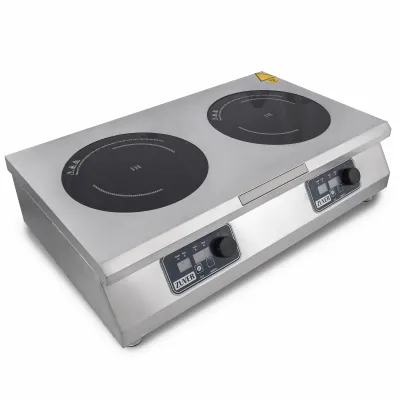 Плита индукционная двухпостовая ZUVER Cooker Lux3500x2