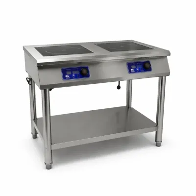 Плита индукционная напольная ZUVER Cooker Profi 2-х конфорочная, 7000W