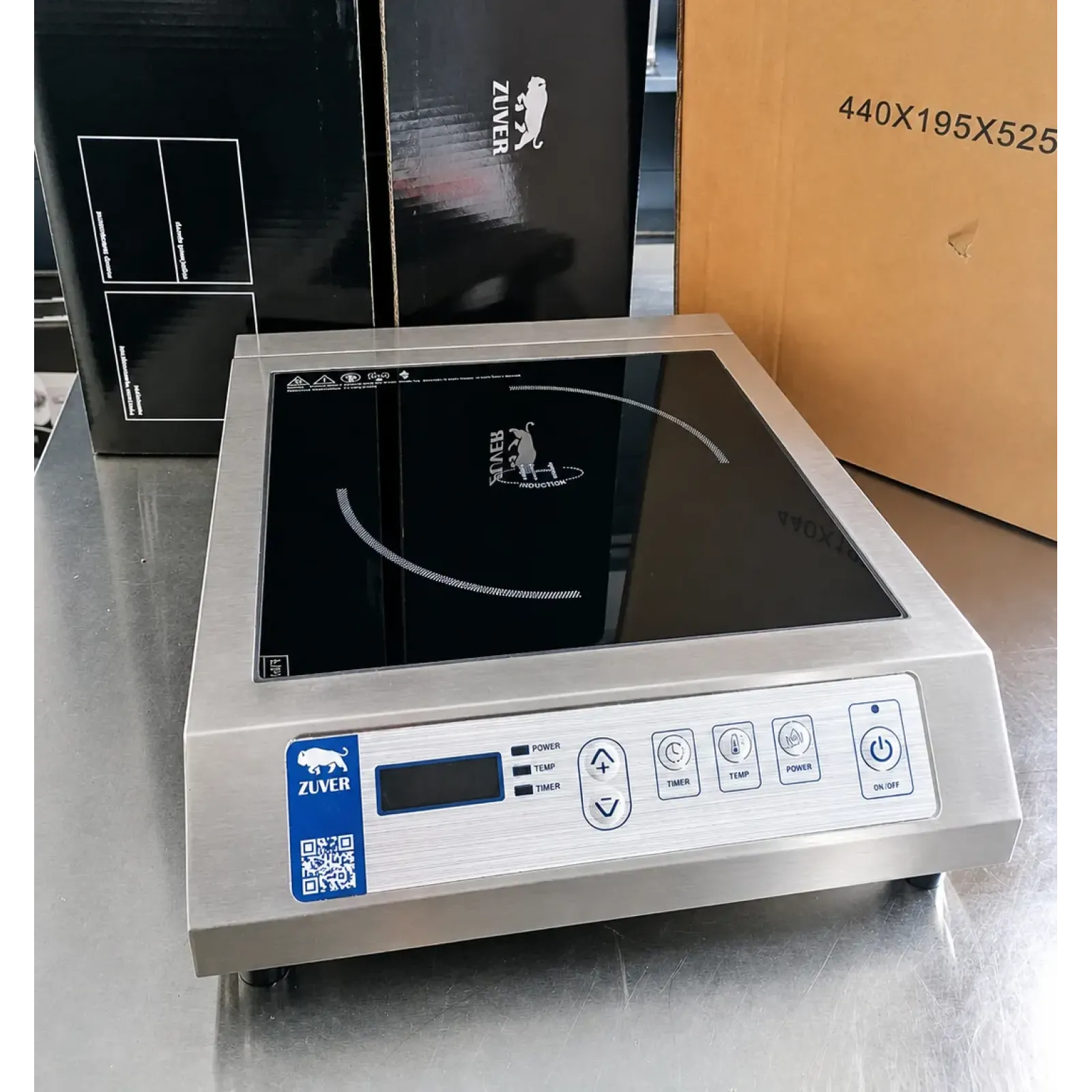 Плита индукционная ZUVER Cooker Profi 3500W