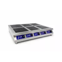 Плита индукционная ZUVER Cooker Profi 6-х конфорочная, 21000W, 380V