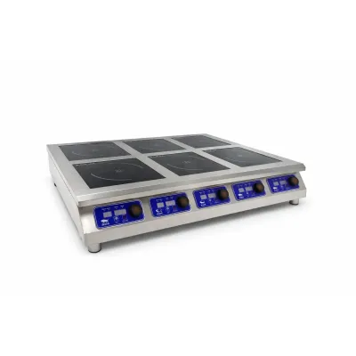 Плита индукционная ZUVER Cooker Profi 6-х конфорочная, 21000W, 380V