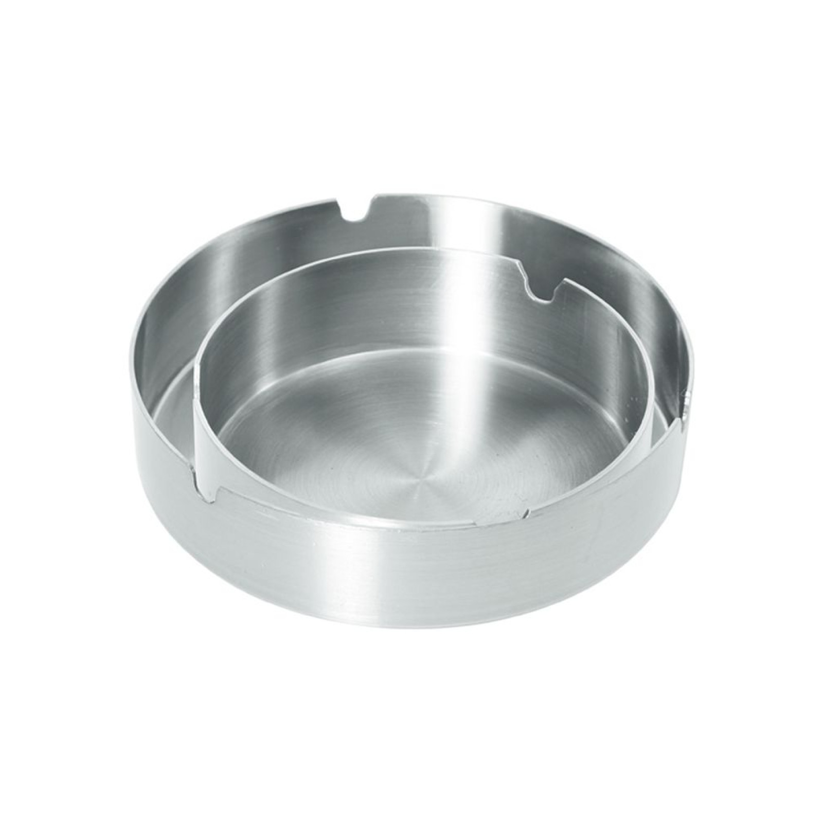 Попільничка штабельована ø80x(H)30 мм 440872 Hendi Stainless steel - 1