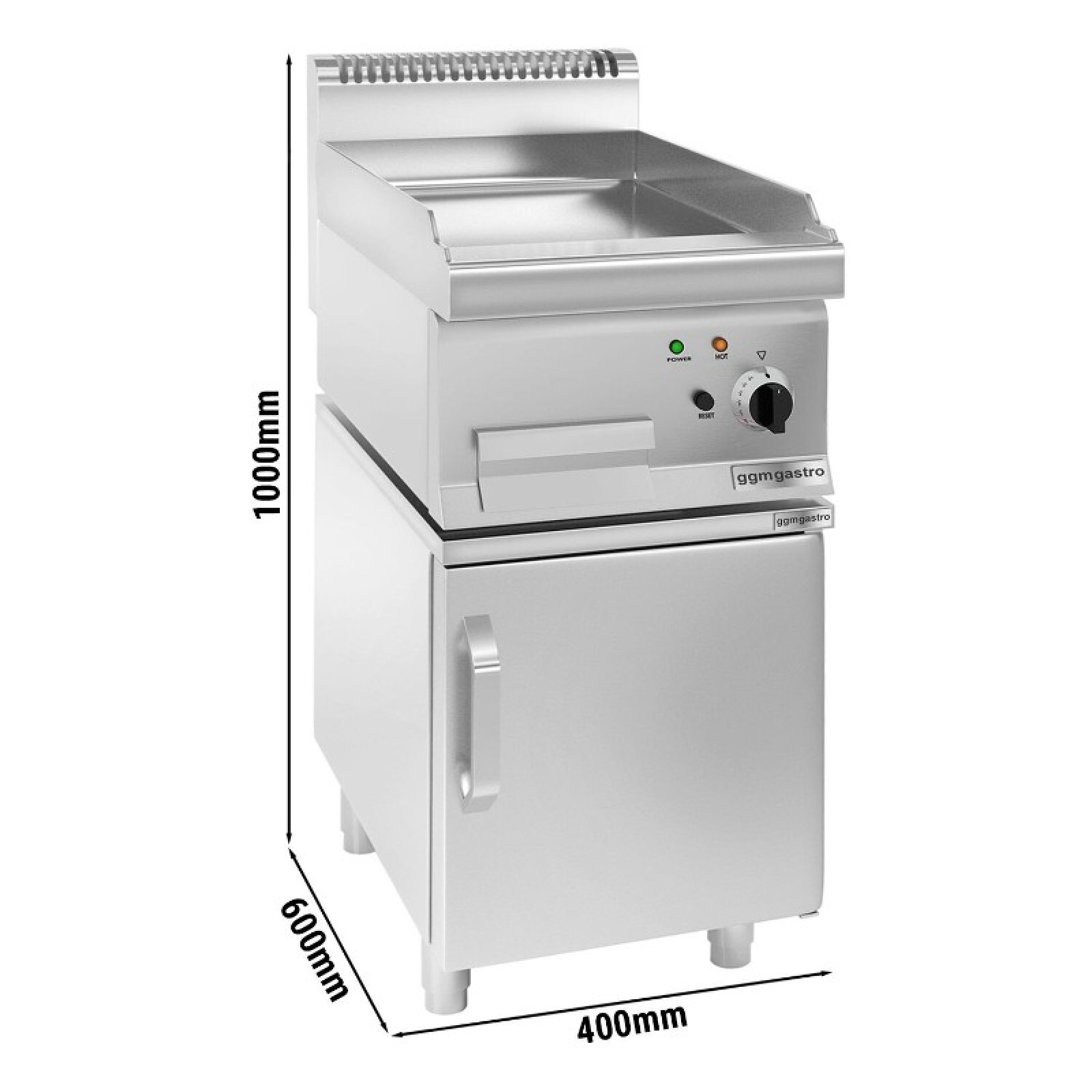 Поверхня для смаження електрична GGM Gastro EBK46-E#UBK46-E