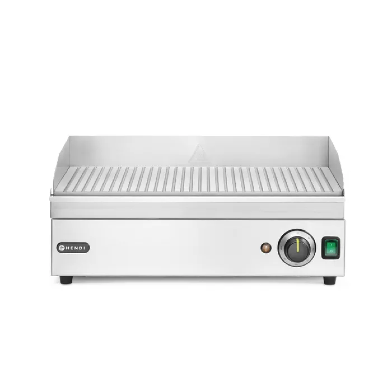 Поверхность для жарки-гриль - рифленая, Kitchen Line, 220-240В/2400Вт, 527x404x(H)233мм 154953 Hendi Stainless steel