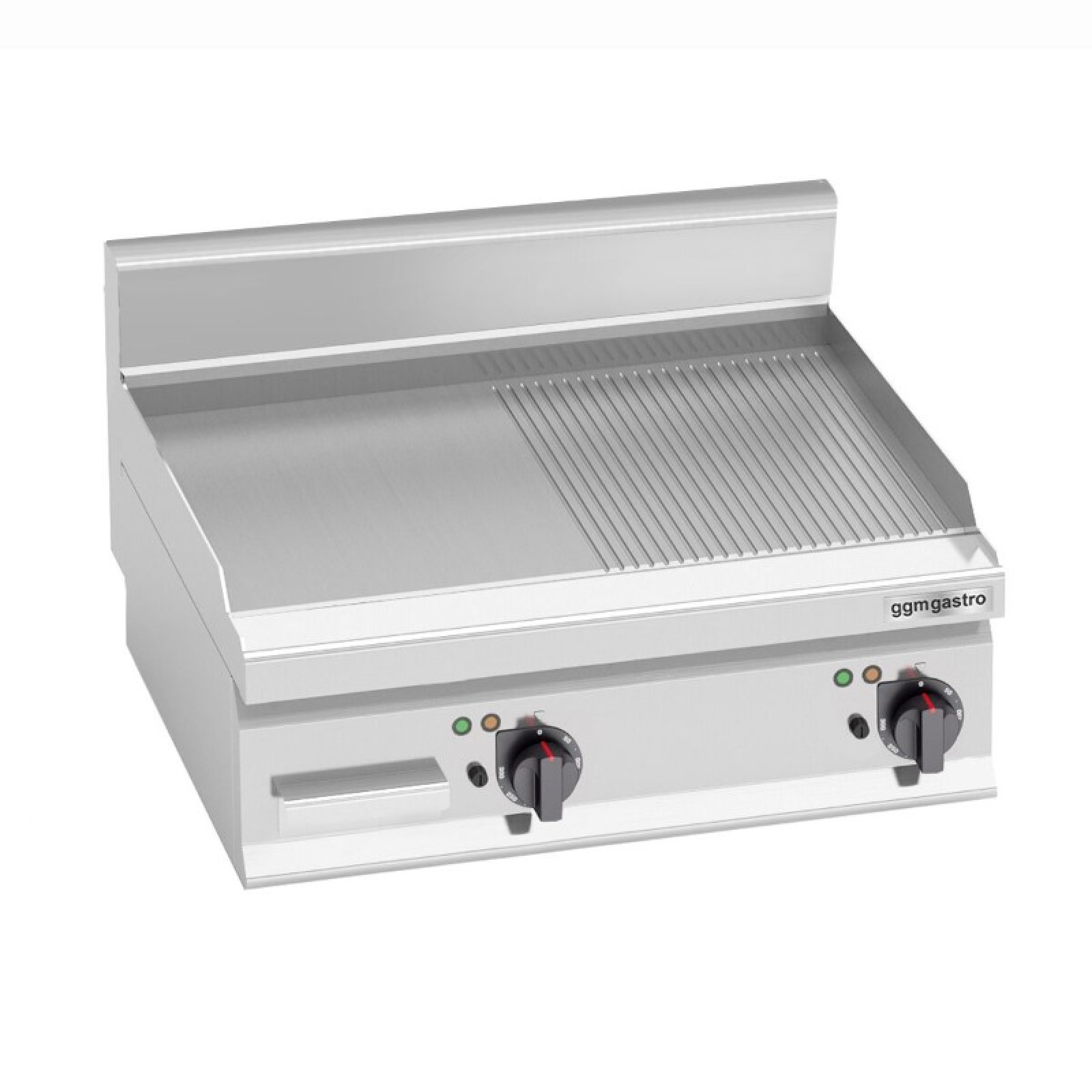 Поверхня для смаження рифлена 8 кВт GGM Gastro EGB663PGG