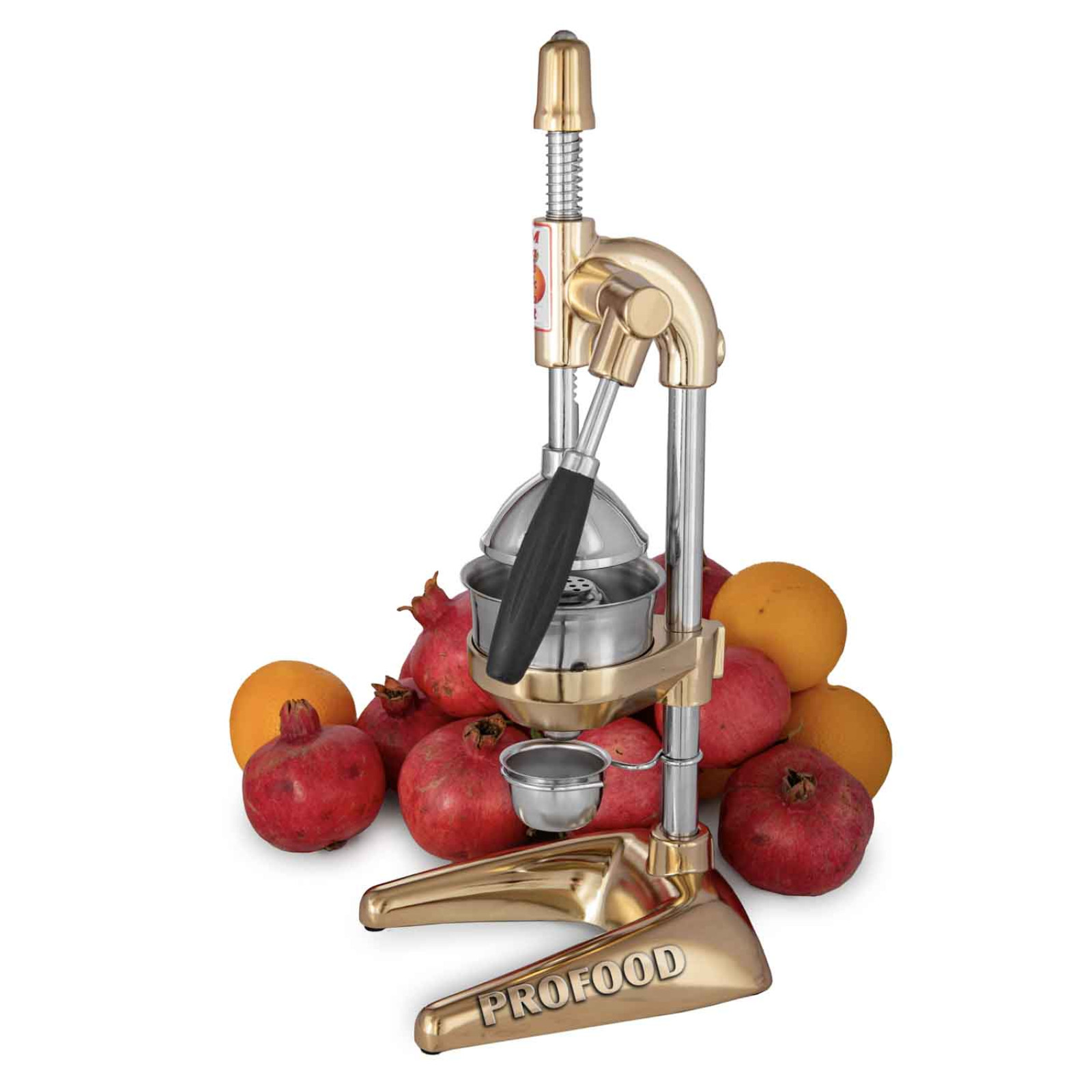 Пресс для цитрусовых и гранат Maskot Dokum PCA1-C1 Gold 6.3kg золотой цвет реечный тип 8694510340095