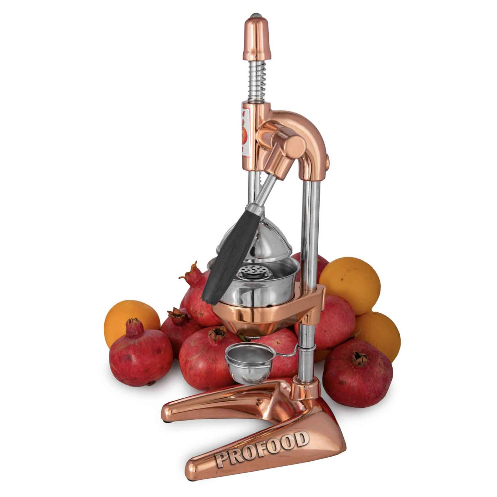 Пресс для цитрусовых и гранат Maskot Dokum PCA1-C2 Copper 6.3kg медный цвет реечный тип 8694510340095