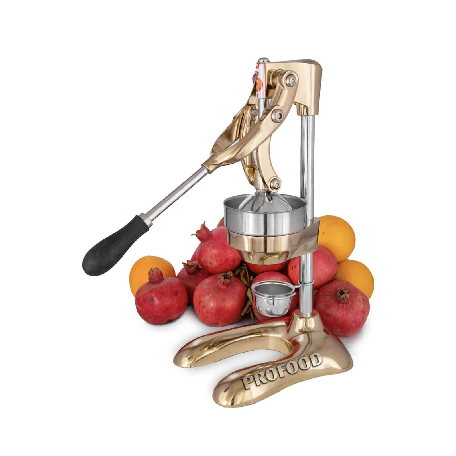 Пресс для цитрусовых и гранат Maskot Jumbo PJ1-C1 Gold 6.3kg золотой цвет рычажный тип 8694510340729