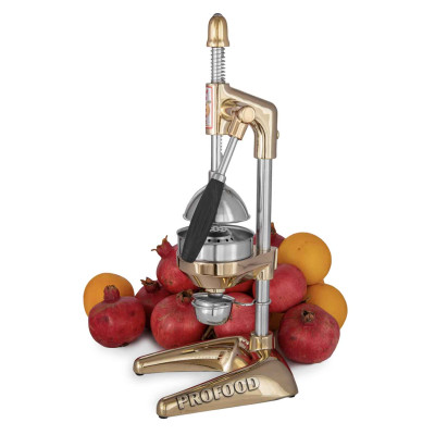 Пресс для цитрусовых и гранат Maskot Klasik PC1-C1 Gold 4.2kg золотой цвет реечный тип 8694510340033