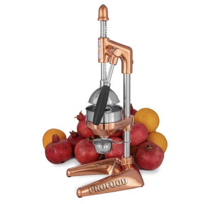 Пресс для цитрусовых и гранат Maskot Klasik PC1-C2 Copper 4.2kg медный цвет реечный тип 8694510340033