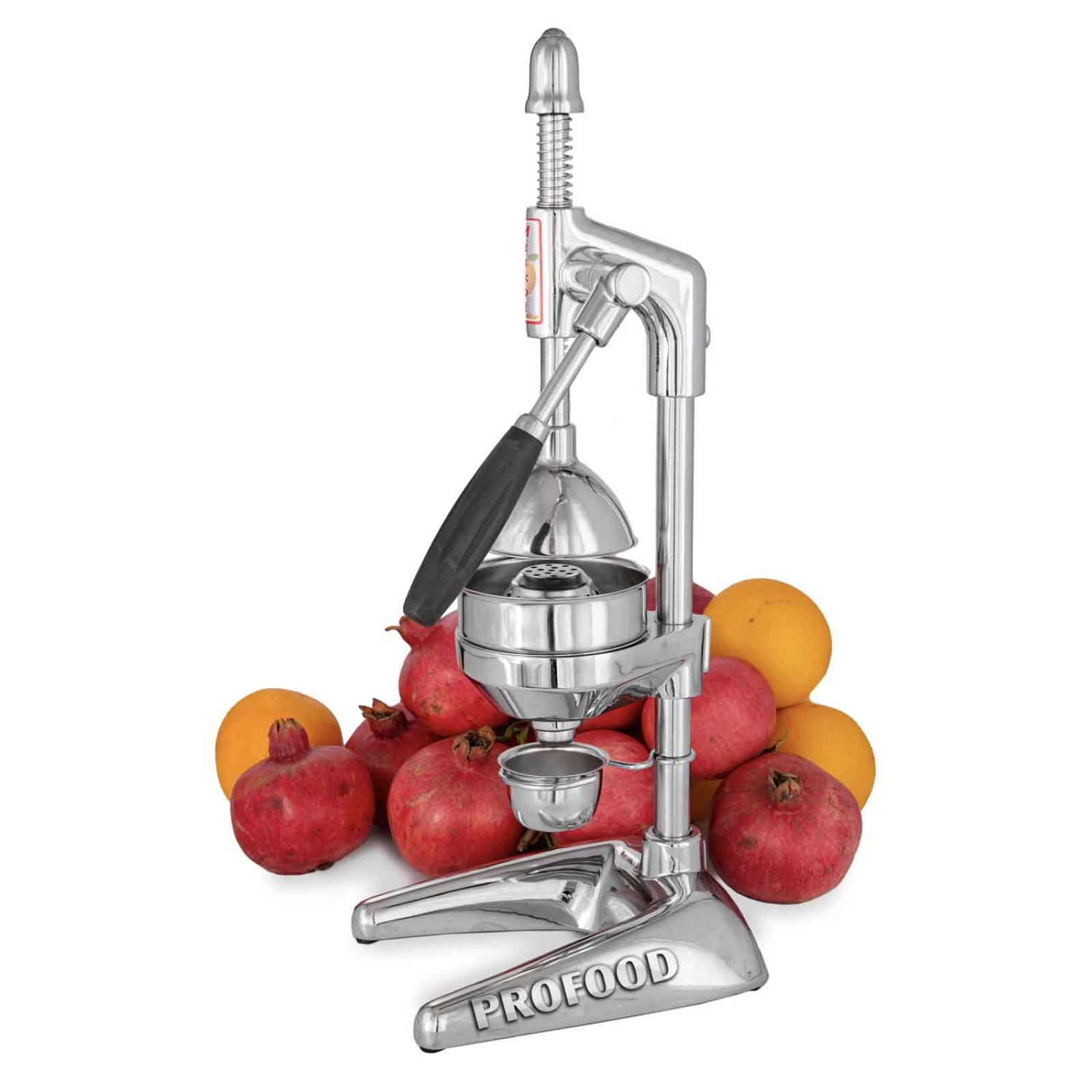 Пресс для цитрусовых и гранат Maskot Klasik PC1-C3 Chrome 4.2kg хромовый цвет реечный тип 8694510340033 (M-KS)