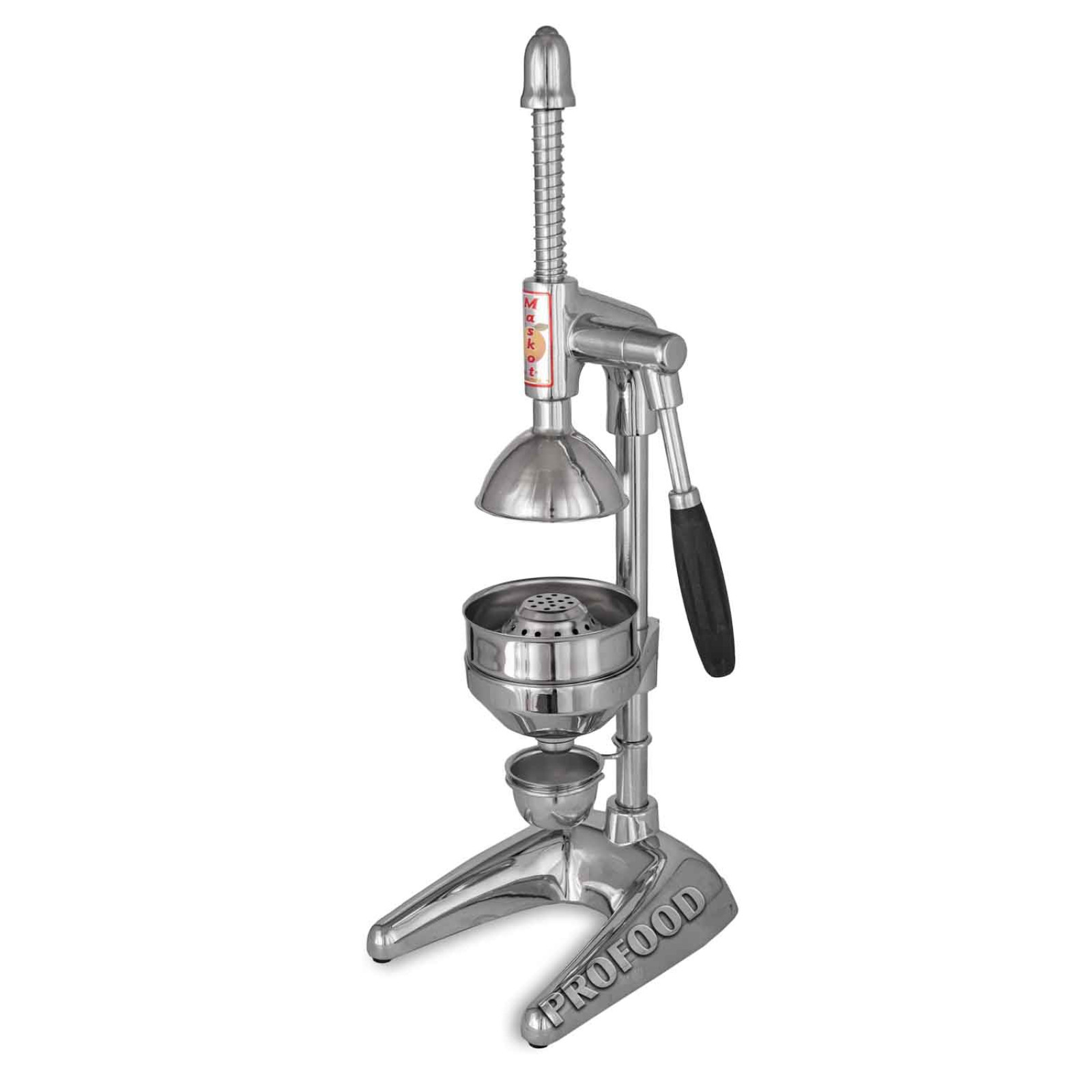 Пресс для цитрусовых и гранат Maskot Klasik PC1-C3 Chrome 4.2kg хромовый цвет реечный тип 8694510340033 (M-KS) - 1