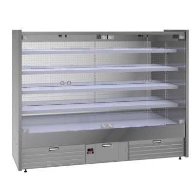Пристенная холодильная горка 2,5 х 0,85 м GGM Gastro WKM607N