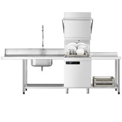 Прохідна посудомийна машина GGM Gastro DS430L-EK#SET-R