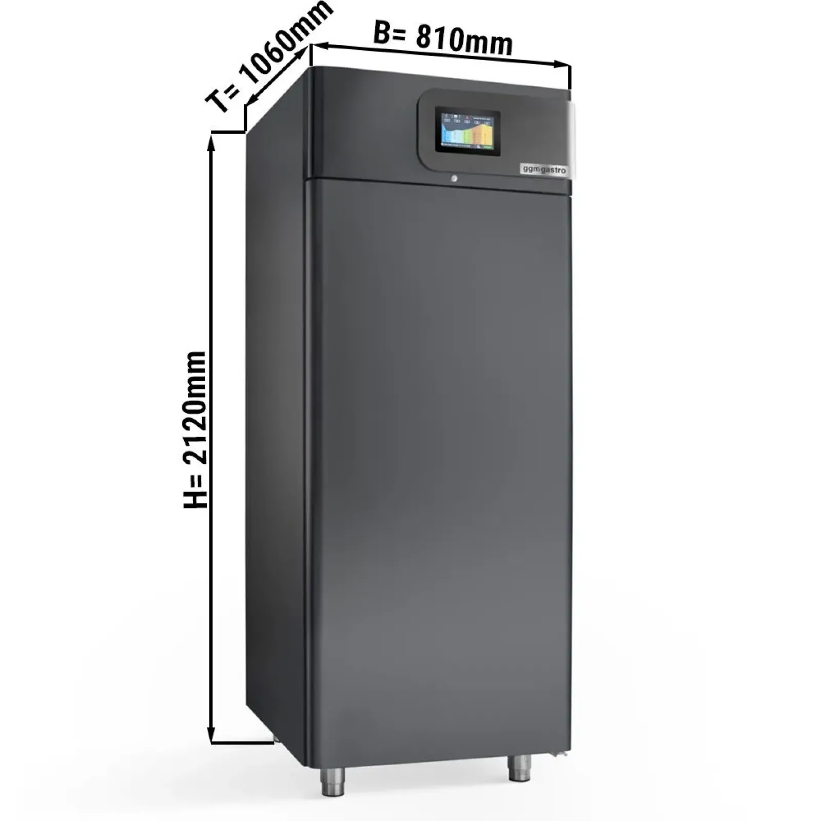 Розстоєчна шафа холодильна 0,81 x 1,06 m GGM Gastro GUBSA901