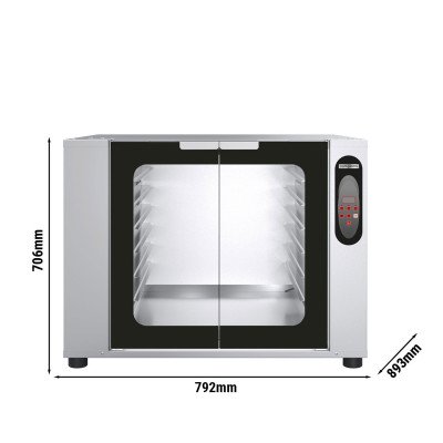 Расстоечный шкаф с увлажнением 12x 600 x 400 mm GGM Gastro GSV1264D