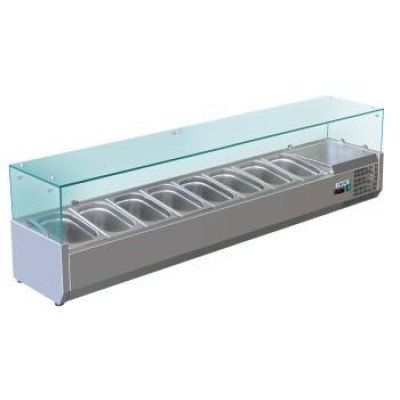 Салат-бар на 7 гастроємностей Saro GN 1/4 VRX 1600/330