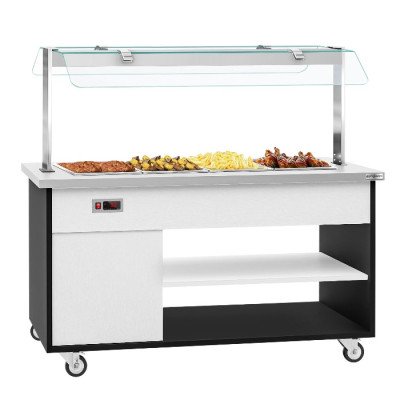 Салат-бар охлаждаемый - 1,6 x 0,8 m / для 4x GN 1/1 GGM Gastro BTHIN411