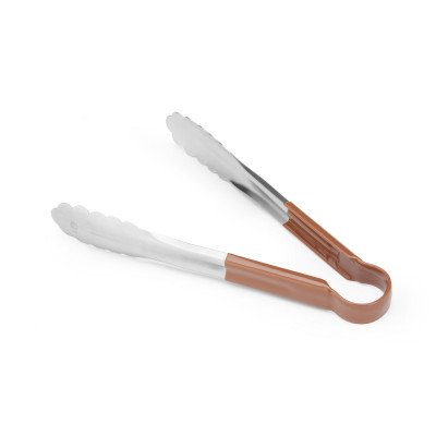 Щипці сервірувальні HACCP , коричневі, (L)250мм 171929 Hendi Stainless steel