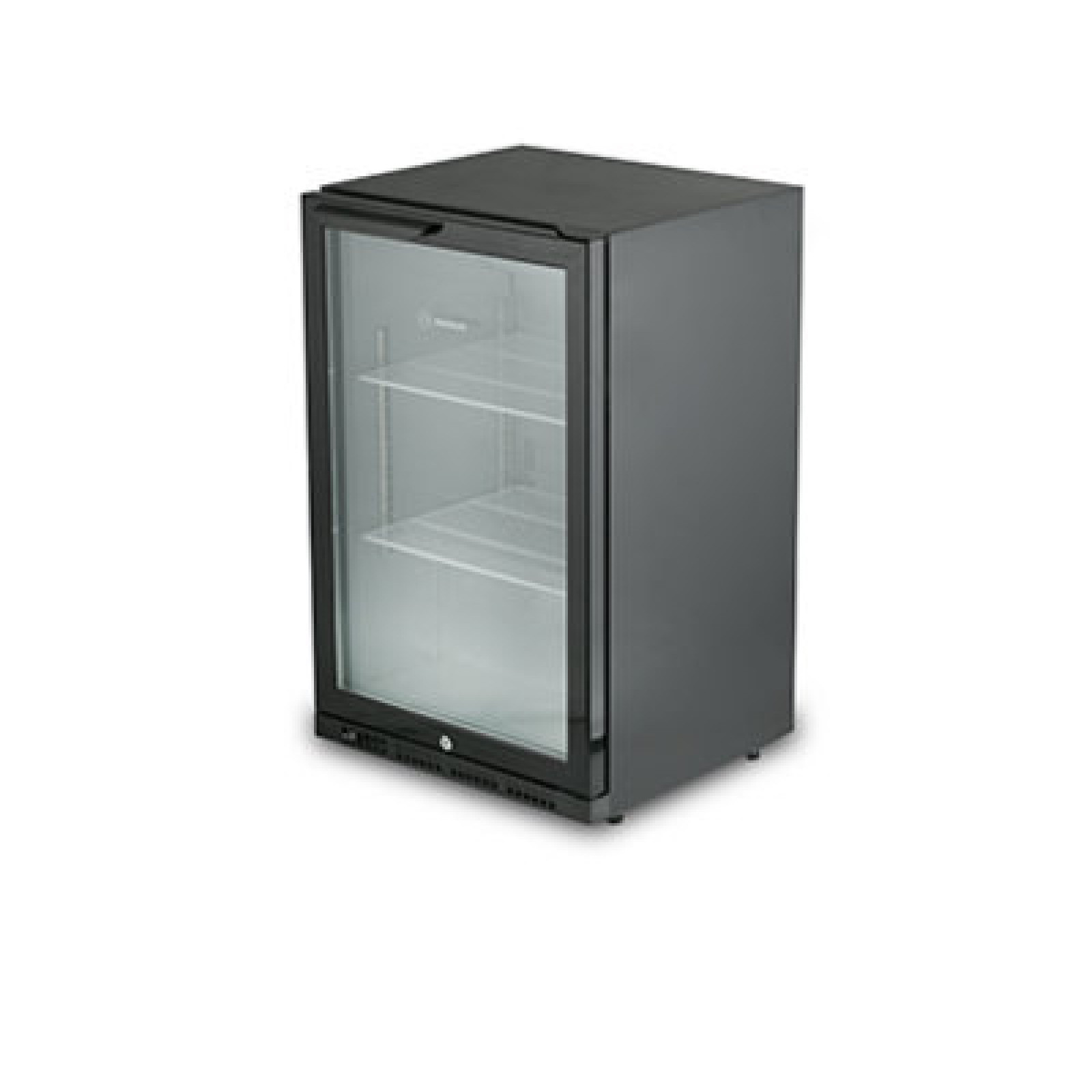 ШАФА БАРНА ХОЛОДИЛЬНА HURAKAN HKN-DB125H НА 115 Л, СКЛЯНІ РОЗПАШНІ ДВЕРІ  865 ММ
