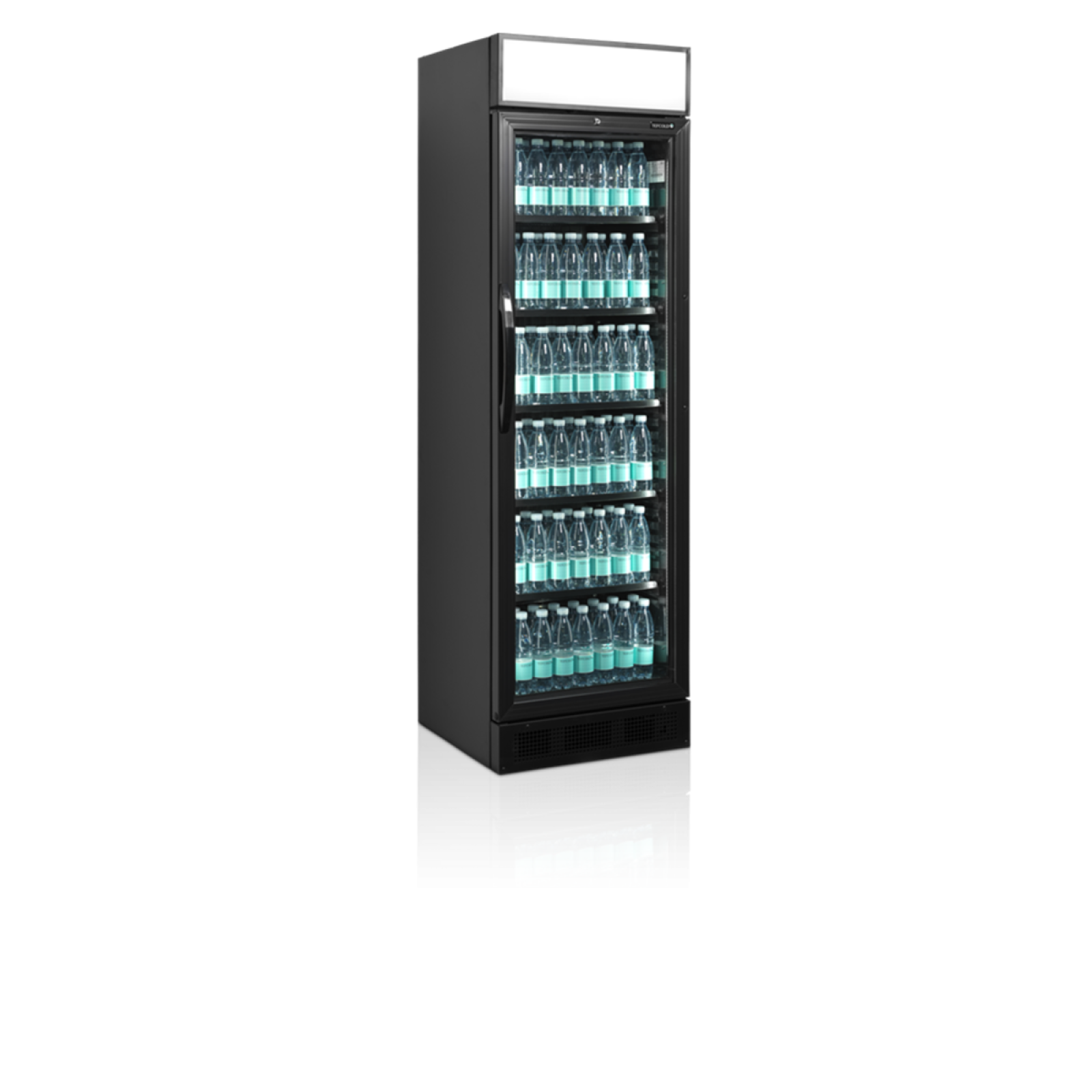 Шафа холодильна CEV425CP BLACK (Tefcold) - 1